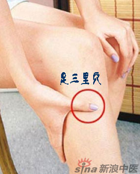 艾灸常用的保健穴有哪些？-足三里